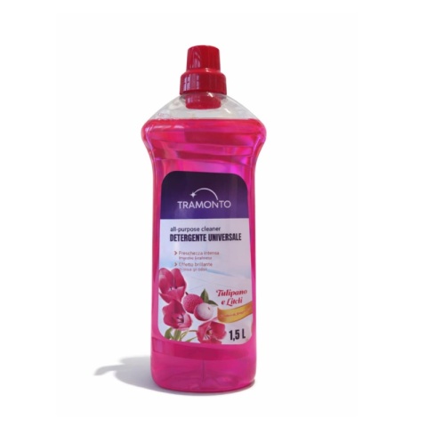 TRAMONTO Uniwersalny Płyn Czyszczący Tulipan i Liczi 1,5L