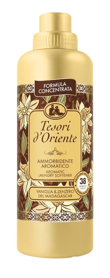 Płyn do płukania tkanin włoski Tesori d'Oriente Vaniglia E Zenzero 760 ml